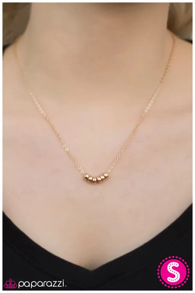Paparazzi Necklace Practical Magic Gold Paparazzi Jewelry Necklaces