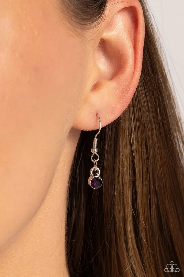 Paparazzi Necklace RING It Back Purple Paparazzi Jewelry Necklaces Paparazzi Necklace RING It Back Purple Paparazzi Jewelry Necklaces