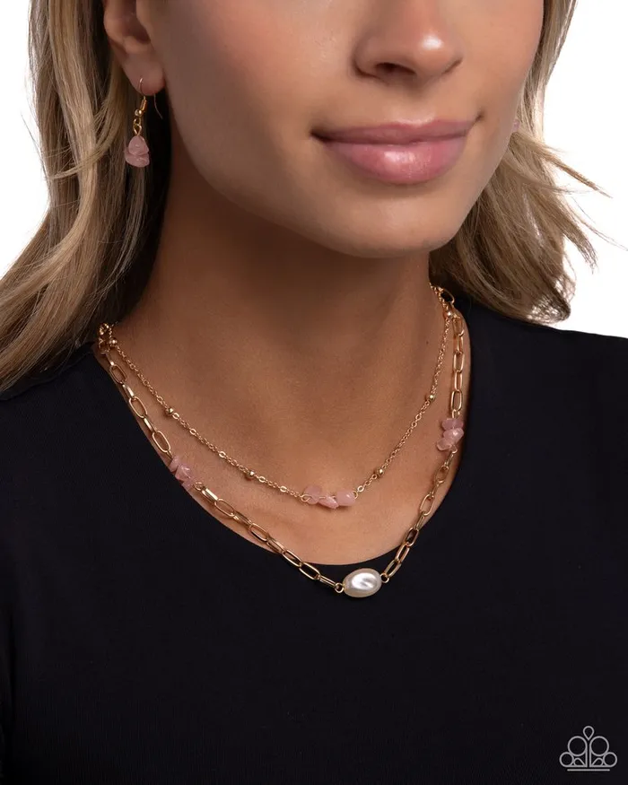 Paparazzi Necklace Santa Fe Surprise Pink Paparazzi Jewelry Necklaces
