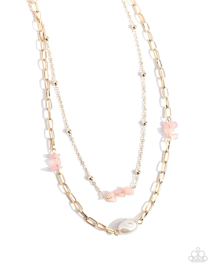 Paparazzi Necklace Santa Fe Surprise Pink Paparazzi Jewelry Necklaces
