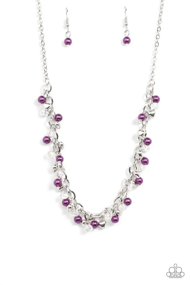 Paparazzi Necklace SoftHearted Shimmer Purple Paparazzi Jewelry Necklaces Paparazzi Necklace SoftHearted Shimmer Purple Paparazzi Jewelry Necklaces