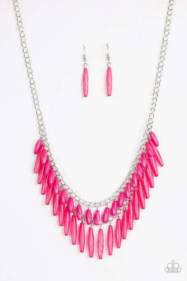 Paparazzi Necklace Speak Of The DIVA Pink Paparazzi Jewelry Necklaces Paparazzi Necklace Speak Of The DIVA Pink Paparazzi Jewelry Necklaces