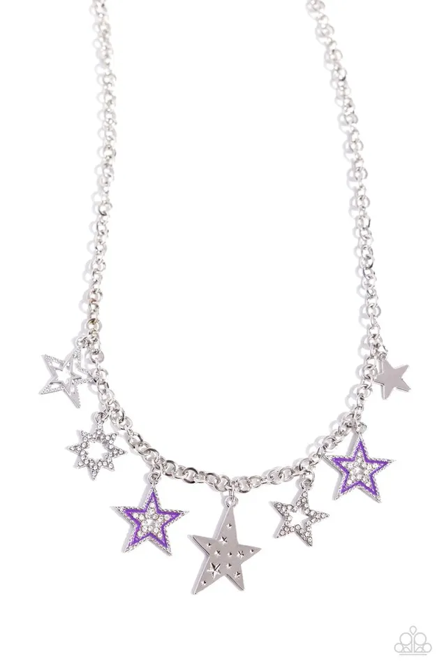 Paparazzi Necklace Starstruck Sentiment Purple Paparazzi Jewelry Necklaces Paparazzi Necklace Starstruck Sentiment Purple Paparazzi Jewelry Necklaces