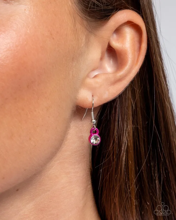 Paparazzi Necklace Stellar Search Pink Paparazzi Jewelry Necklaces
