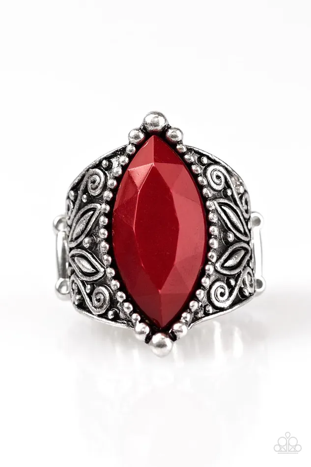 Paparazzi Ring Amazon Adventure Red Paparazzi Jewelry Rings