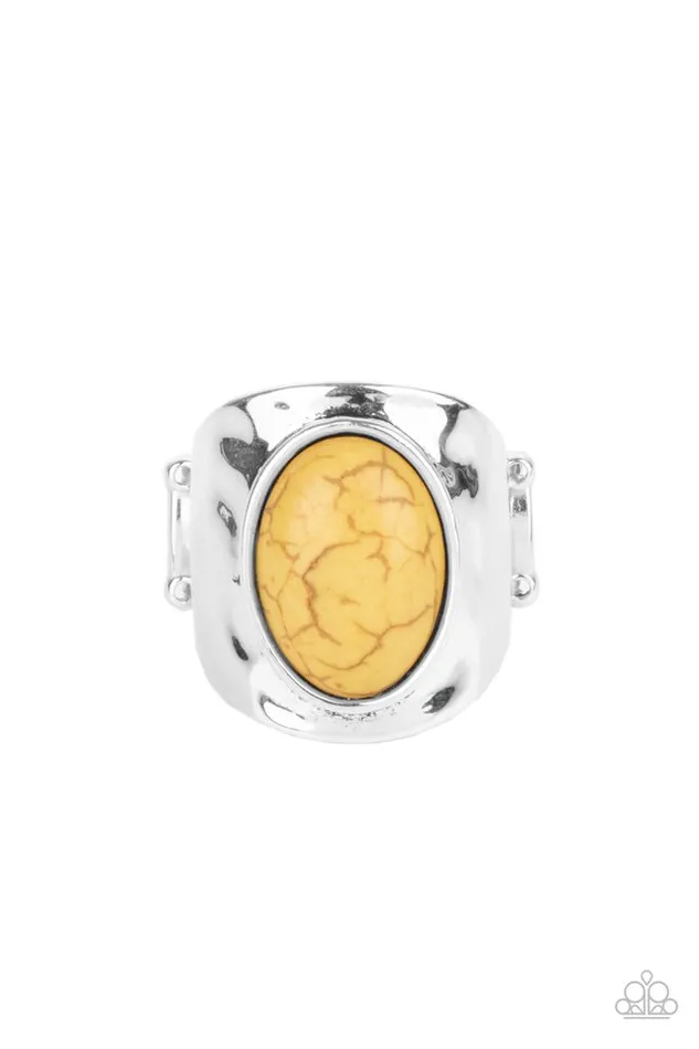 Paparazzi Ring Elemental Essence Yellow Paparazzi Jewelry Rings Paparazzi Ring Elemental Essence Yellow Paparazzi Jewelry Rings