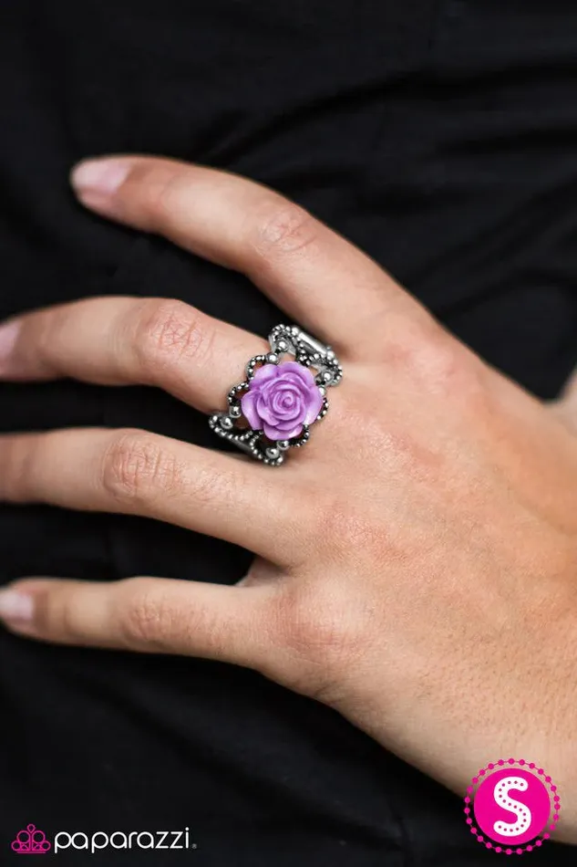 Paparazzi Ring Fleur De Fashion Purple Paparazzi Jewelry Rings