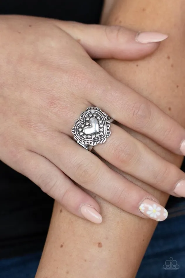 Paparazzi Ring Southern Soulmate Silver Paparazzi Jewelry Rings