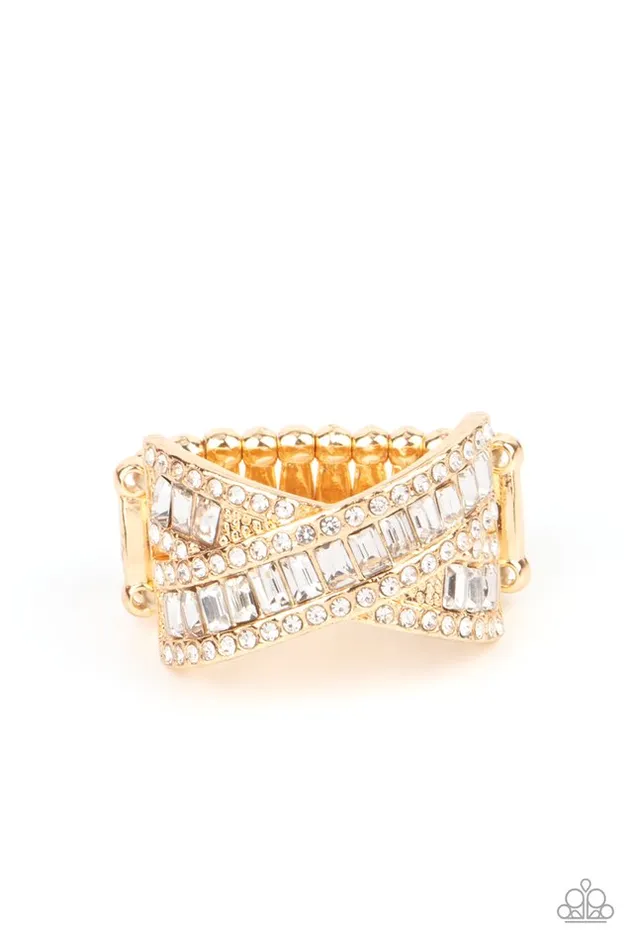 Paparazzi Ring Status Update Gold Paparazzi Jewelry Rings