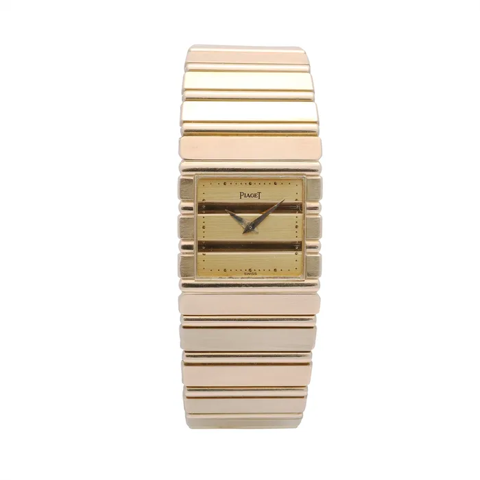 Piaget Polo Watch 18K Yellow Gold 25mm x 30mm Quartz Preowned Piaget PreStyled Sets