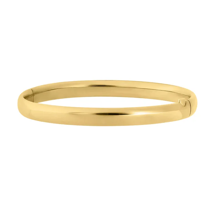 RG PreStyled Sets Gold Filled Malia Bangle 6mm