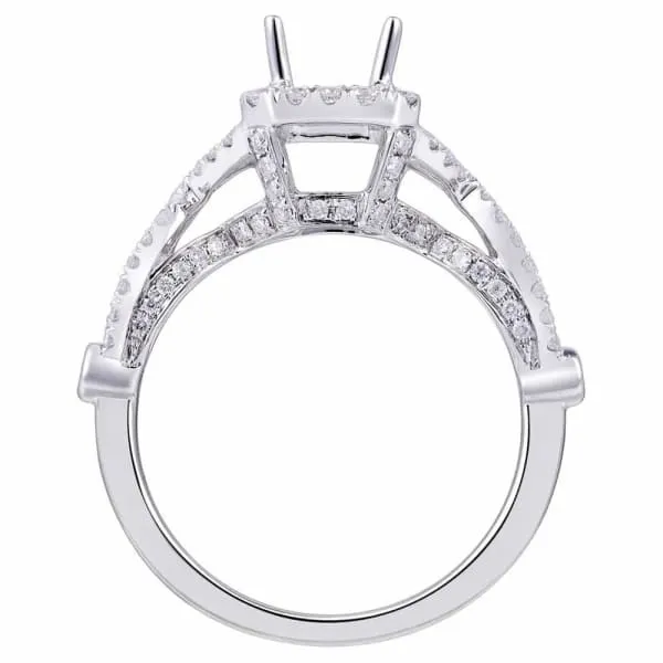 Rings Diamond Source NYC Featuring romantic halo setting 18k white gold ring with 63ct diamonds KR07133XD100 Rings Diamond Source NYC Featuring romantic halo setting 18k white gold ring with 63ct diamonds KR07133XD100