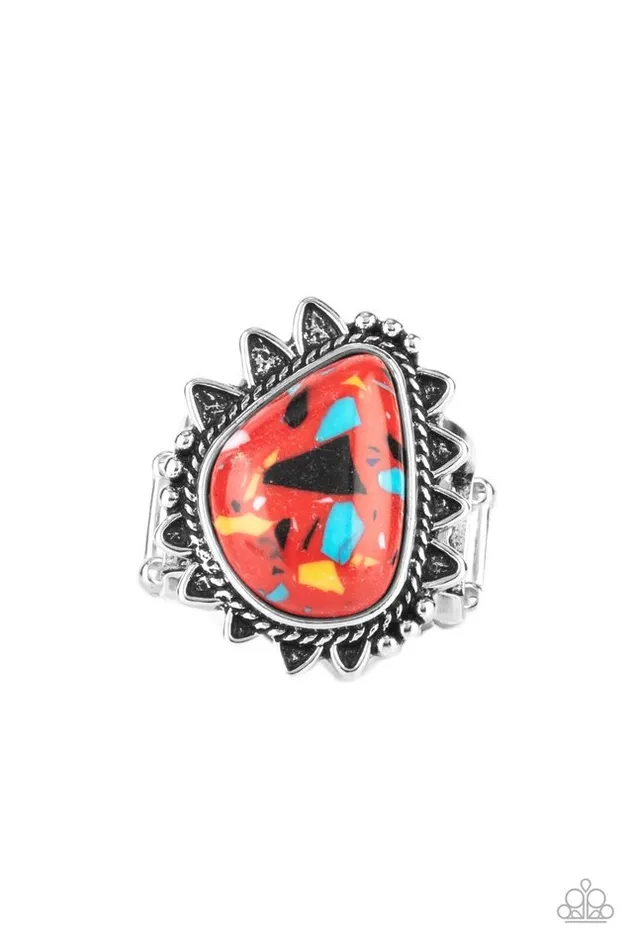 Rings Paparazzi Jewelry Paparazzi Ring Adobe Sunrise Red Rings Paparazzi Jewelry Paparazzi Ring Adobe Sunrise Red