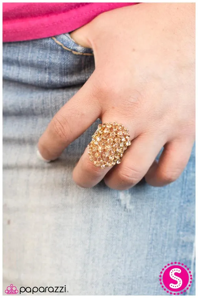 Rings Paparazzi Jewelry Paparazzi Ring Blind Spot Gold