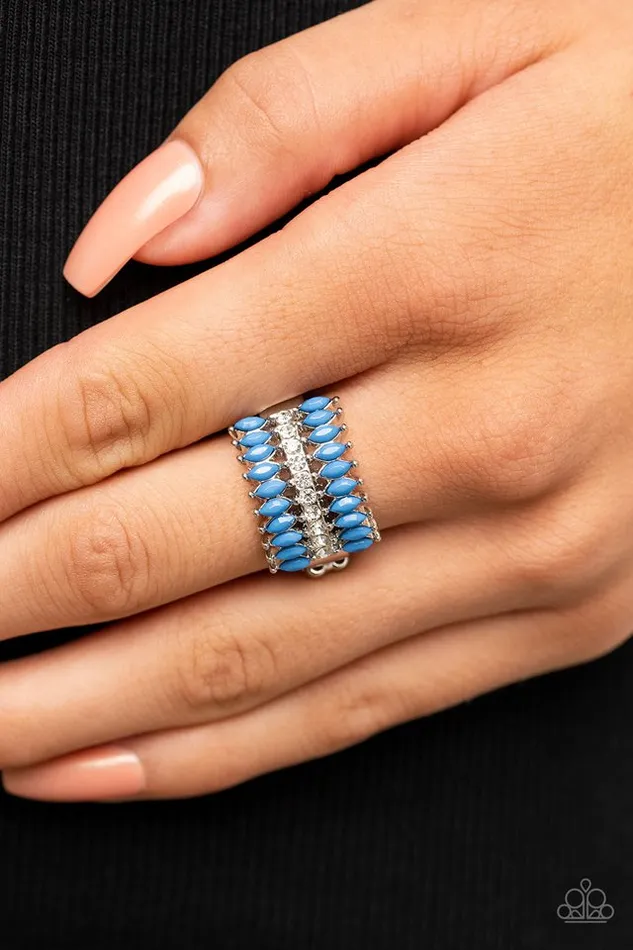 Rings Paparazzi Jewelry Paparazzi Ring Cinematic Couture Blue