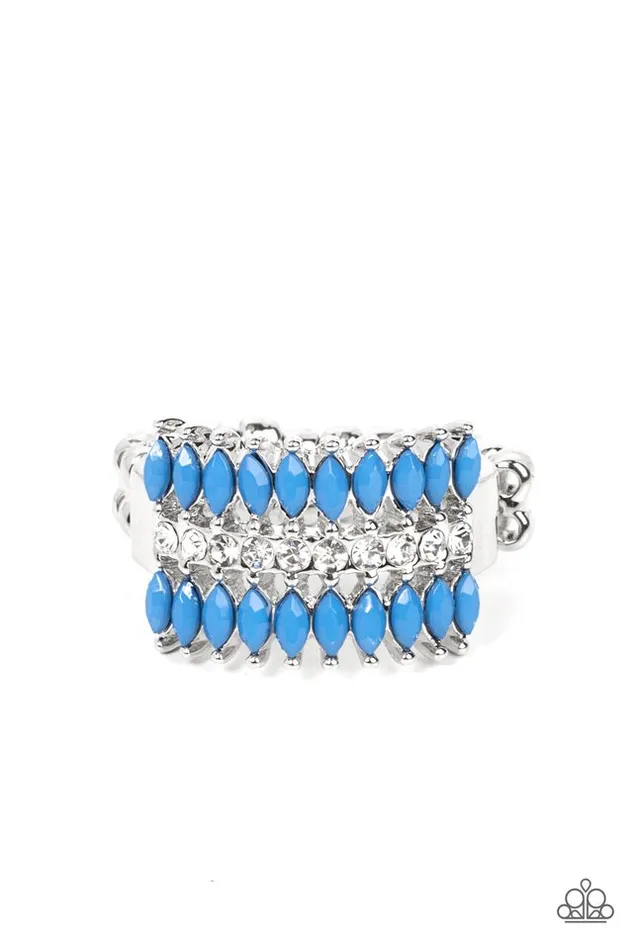 Rings Paparazzi Jewelry Paparazzi Ring Cinematic Couture Blue Rings Paparazzi Jewelry Paparazzi Ring Cinematic Couture Blue
