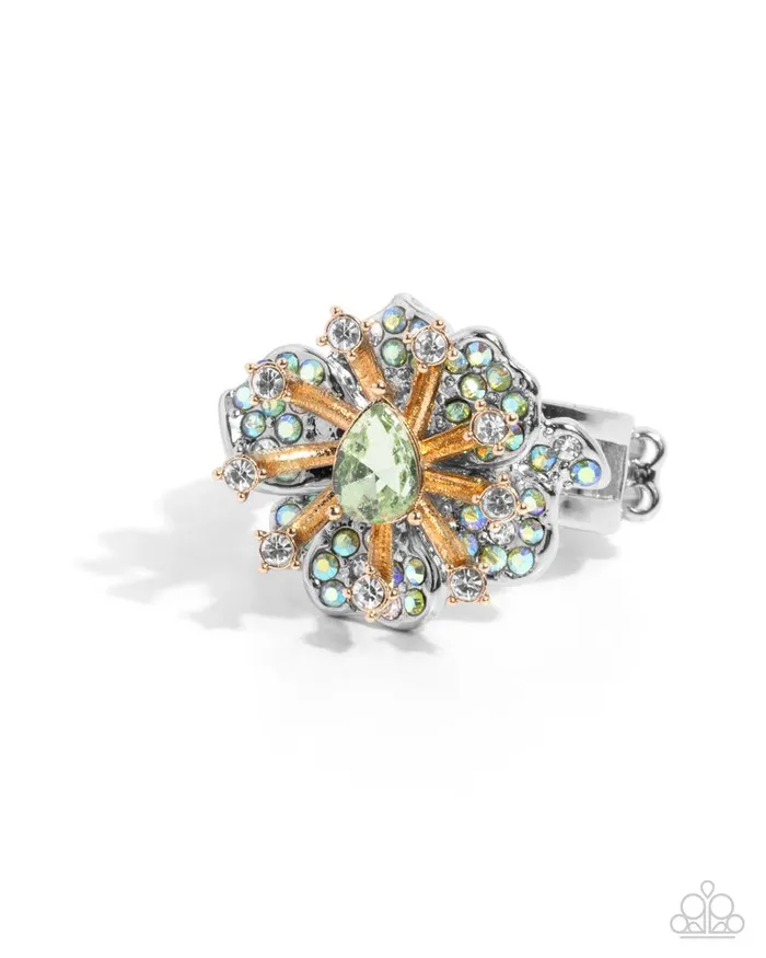 Rings Paparazzi Jewelry Paparazzi Ring Decadent Display Green Rings Paparazzi Jewelry Paparazzi Ring Decadent Display Green