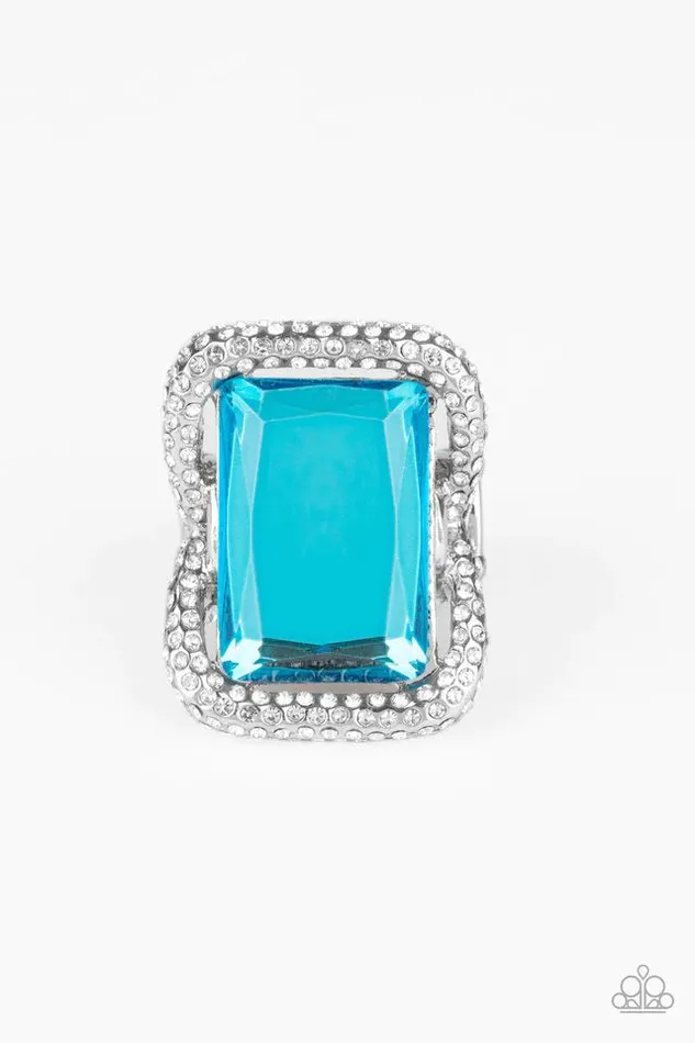 Rings Paparazzi Jewelry Paparazzi Ring Deluxe Decadence Blue