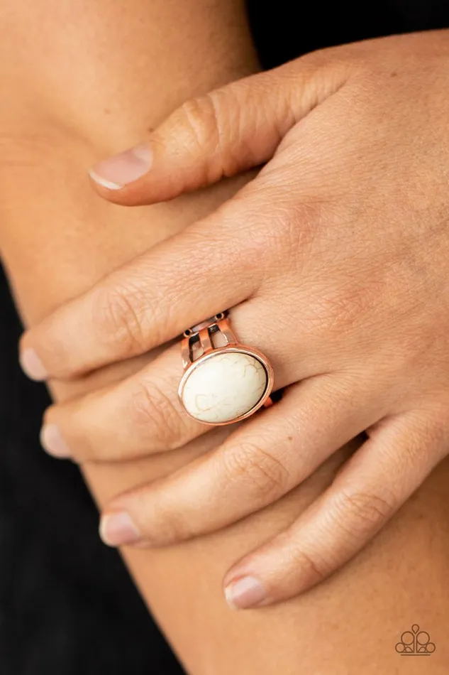 Rings Paparazzi Jewelry Paparazzi Ring Divine Deserts Copper