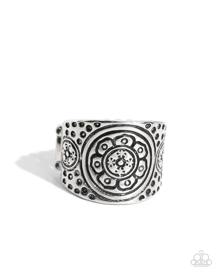Rings Paparazzi Jewelry Paparazzi Ring Elegant Engravement Silver Rings Paparazzi Jewelry Paparazzi Ring Elegant Engravement Silver