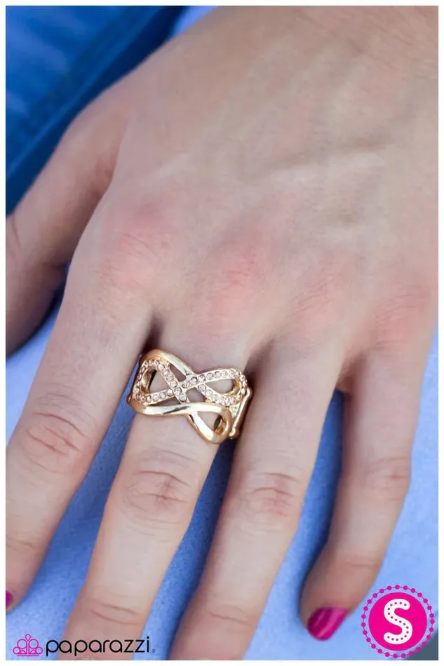 Rings Paparazzi Jewelry Paparazzi Ring Endlessly Endless Gold