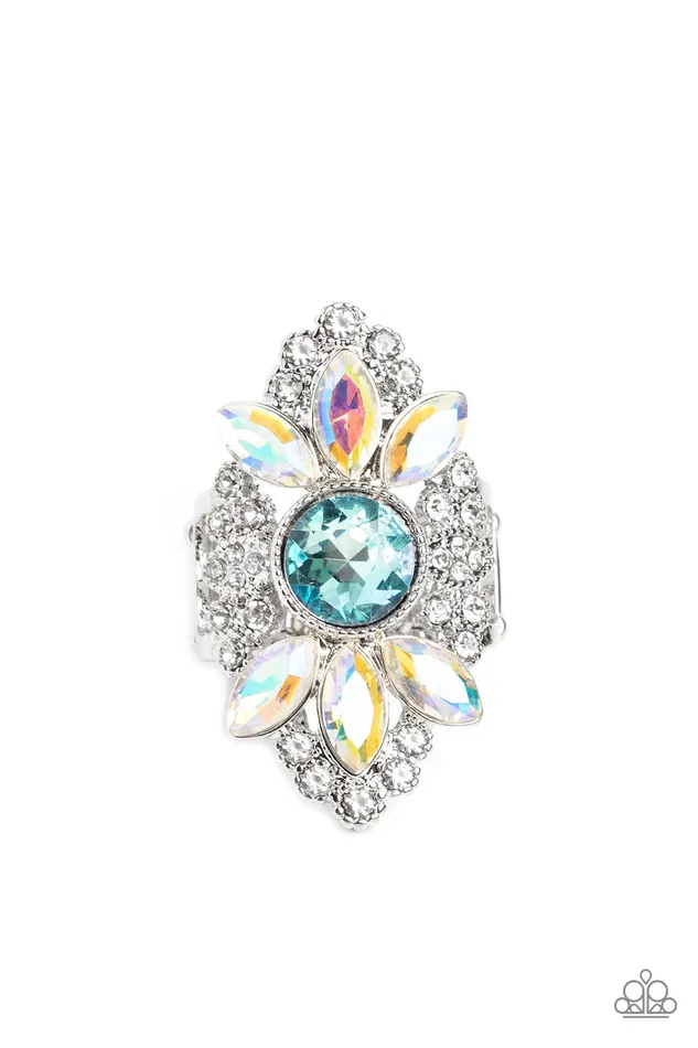 Rings Paparazzi Jewelry Paparazzi Ring GLISTEN Here Blue Rings Paparazzi Jewelry Paparazzi Ring GLISTEN Here Blue