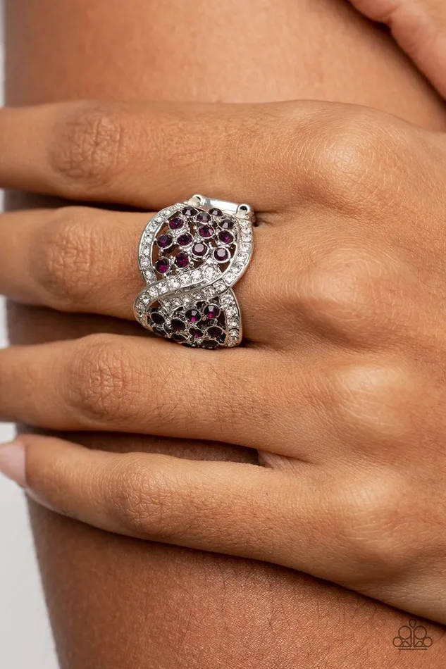 Rings Paparazzi Jewelry Paparazzi Ring Immeasurable Iridescence Purple