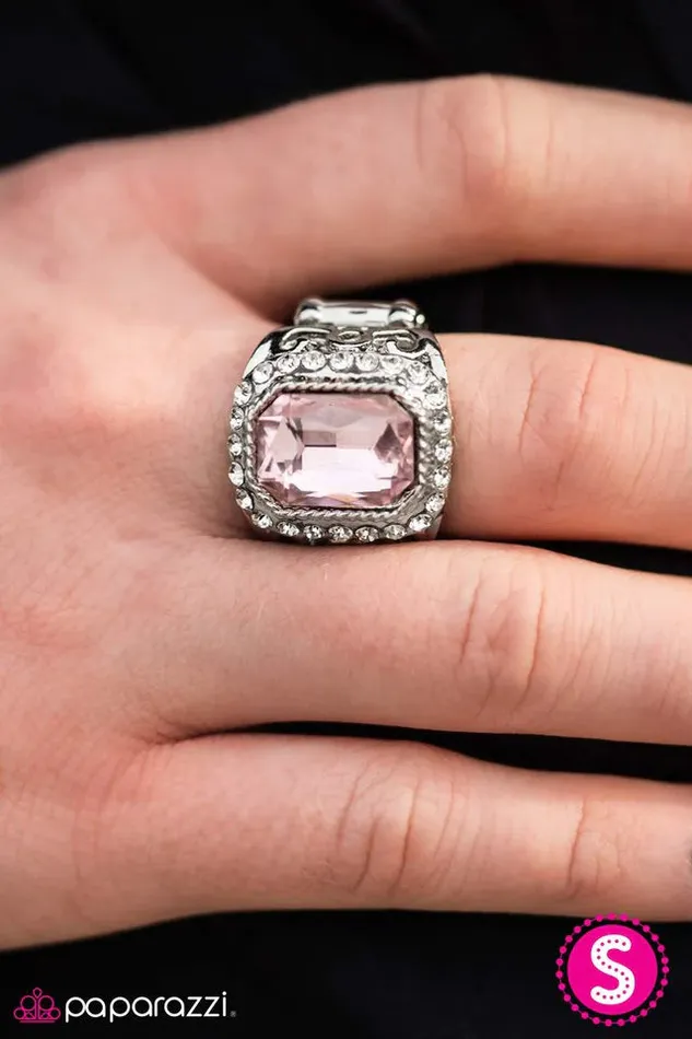 Rings Paparazzi Jewelry Paparazzi Ring In Love With Being Queen Pink