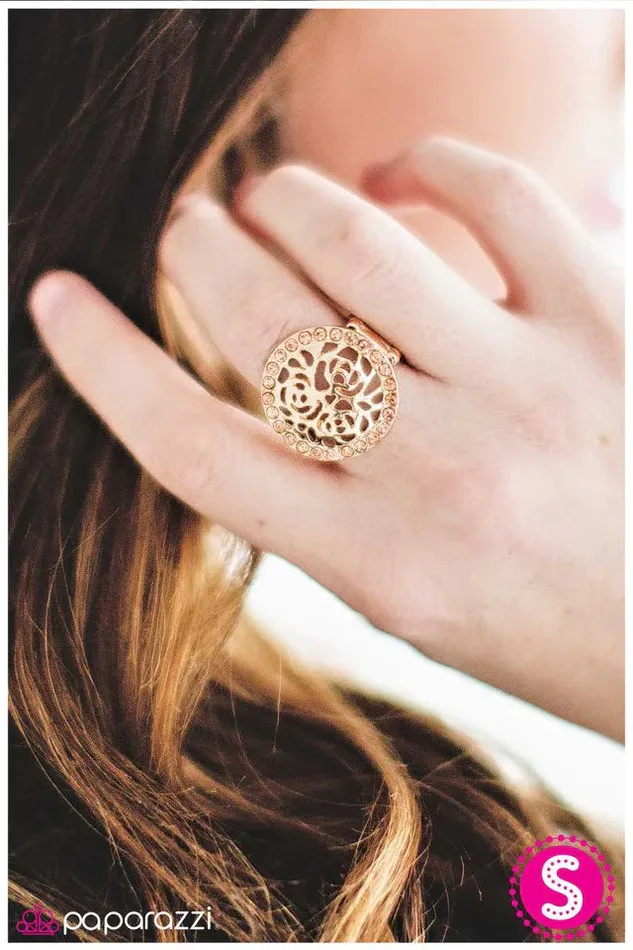 Rings Paparazzi Jewelry Paparazzi Ring Out Of My League Gold