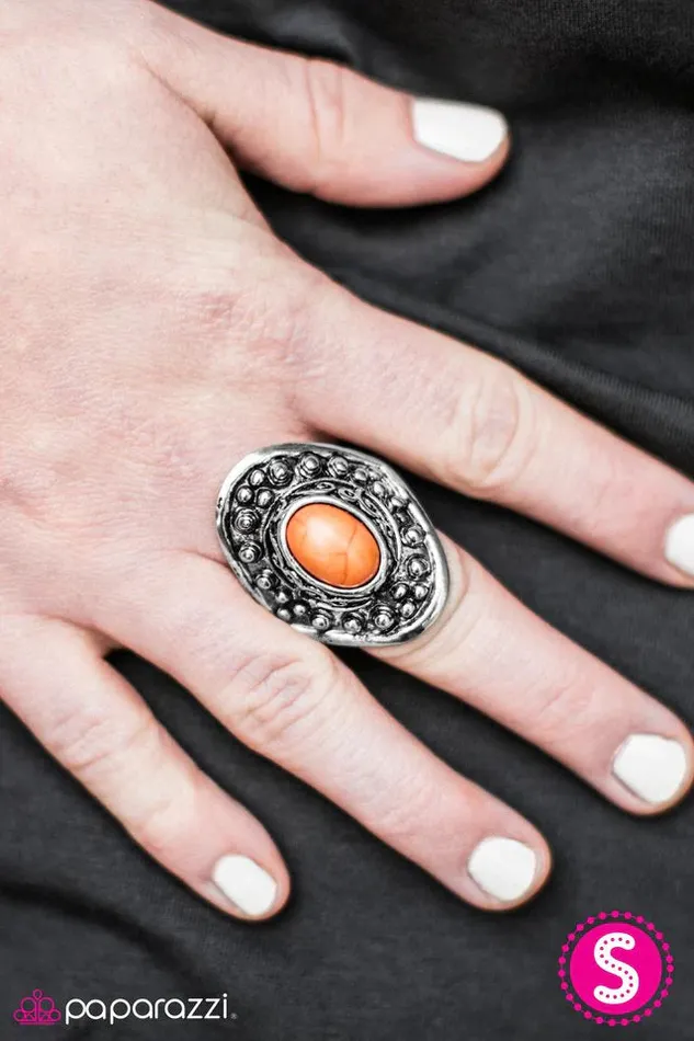 Rings Paparazzi Jewelry Paparazzi Ring Pedal To The MEADOW Orange