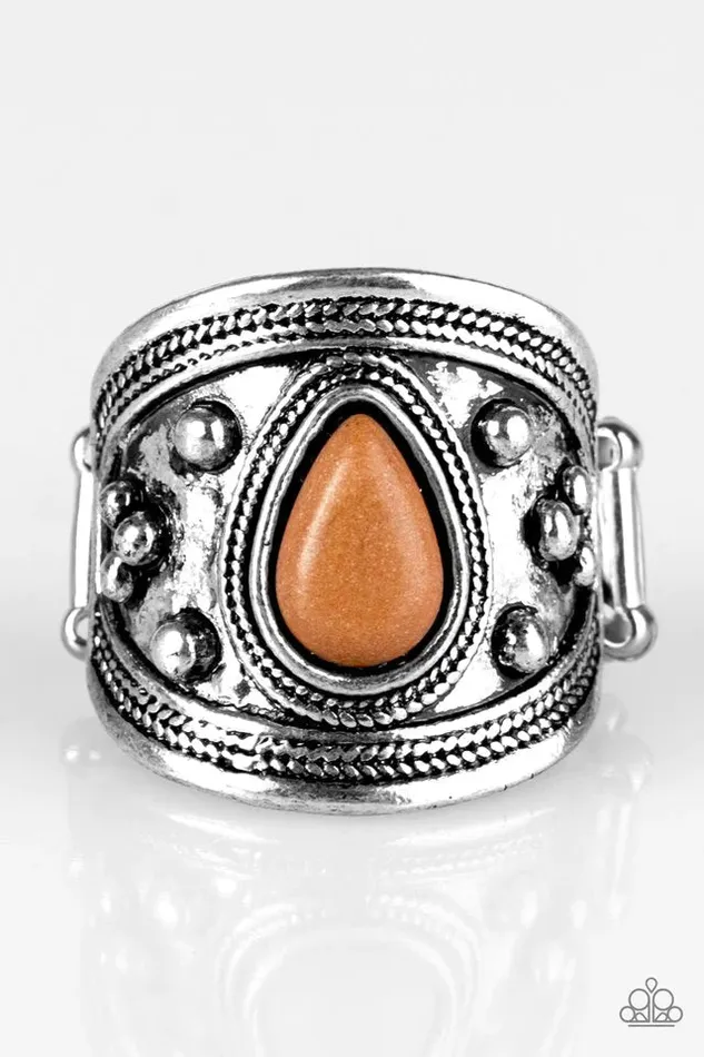 Rings Paparazzi Jewelry Paparazzi Ring Sonoran Sands Brown