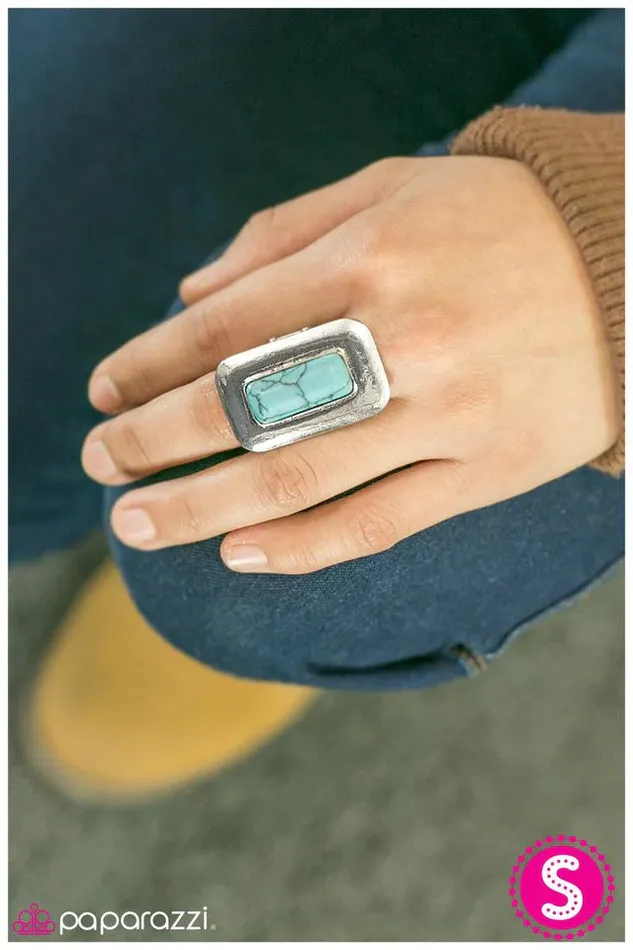 Rings Paparazzi Jewelry Paparazzi Ring Southern Treasure Blue