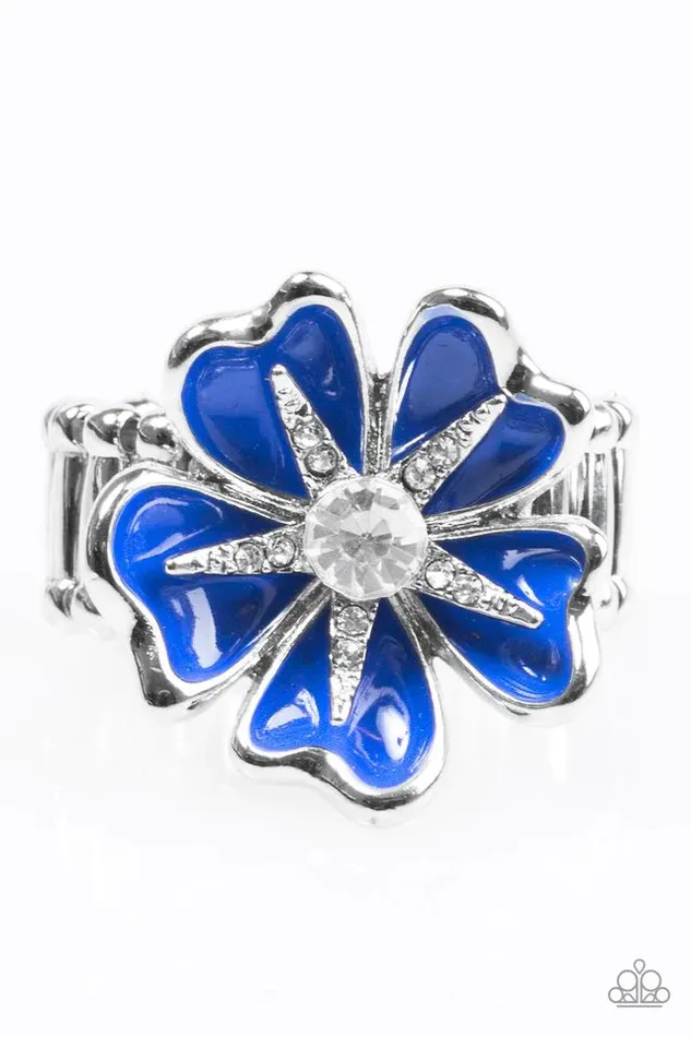 Rings Paparazzi Jewelry Paparazzi Ring Sunbeam Lily Blue
