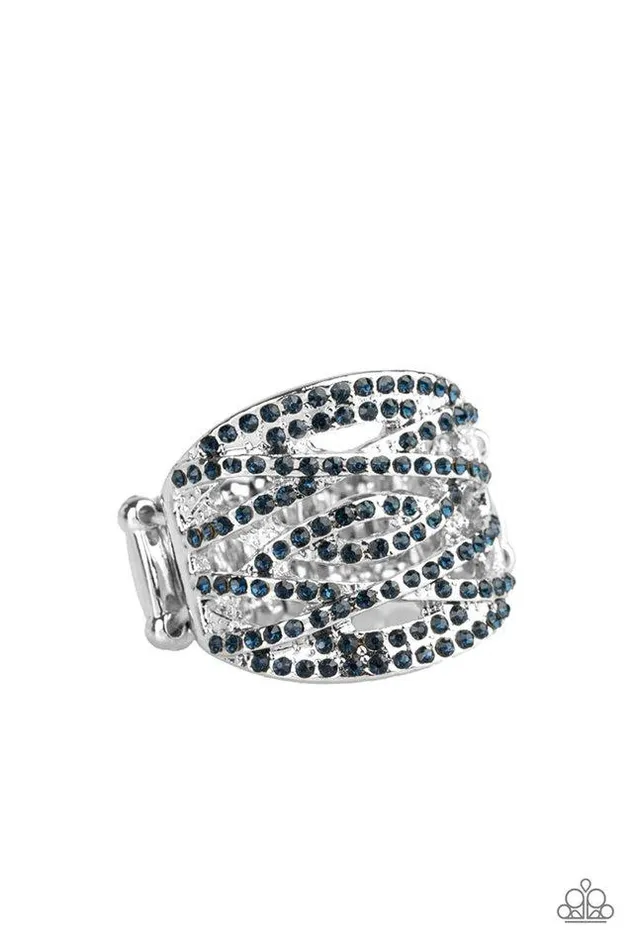 Rings Paparazzi Jewelry Paparazzi Ring The Money Maker Blue