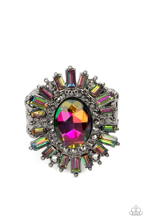 Rings Paparazzi Ring Astral Attitude Multi Paparazzi Jewelry