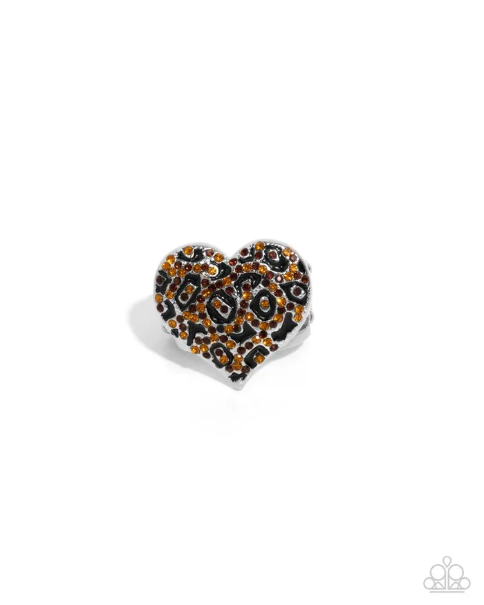 Rings Paparazzi Ring Cheetah Cameo Brown Paparazzi Jewelry Rings Paparazzi Ring Cheetah Cameo Brown Paparazzi Jewelry