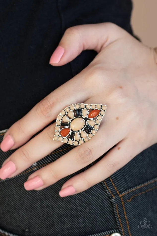 Rings Paparazzi Ring Jungle Jewelry Brown Paparazzi Jewelry