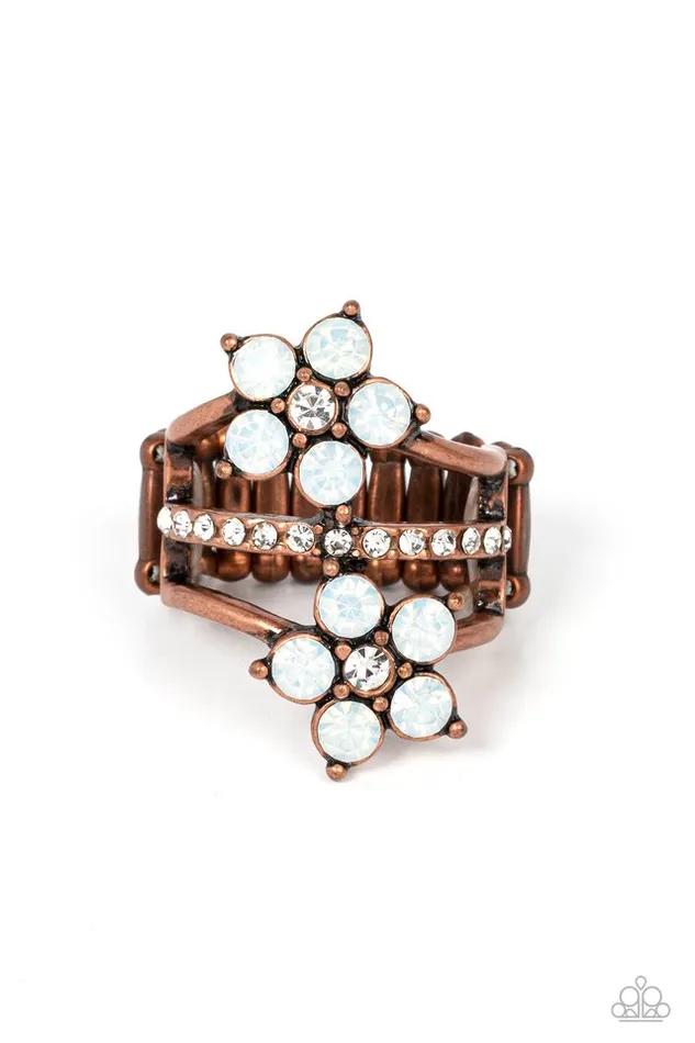 Rings Paparazzi Ring Precious Petals Copper Paparazzi Jewelry Rings Paparazzi Ring Precious Petals Copper Paparazzi Jewelry