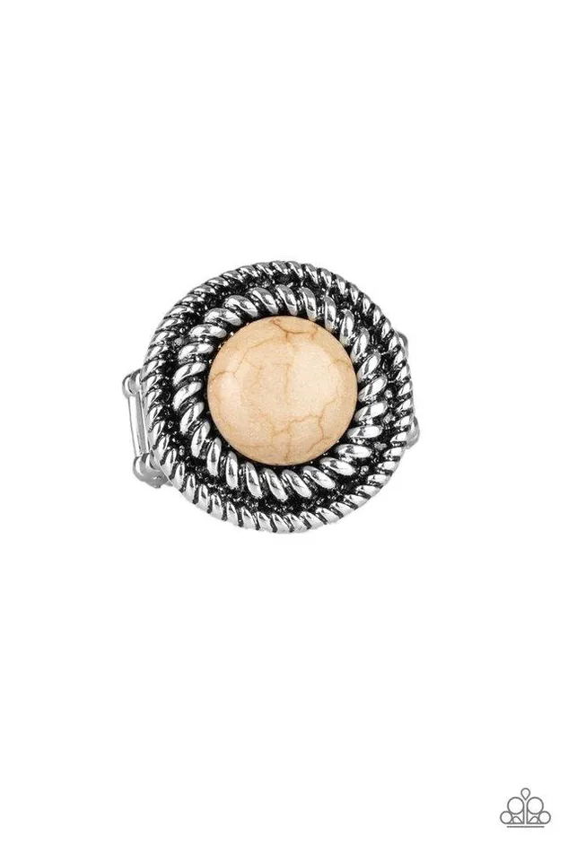 Rings Paparazzi Ring Rare Minerals Brown Paparazzi Jewelry