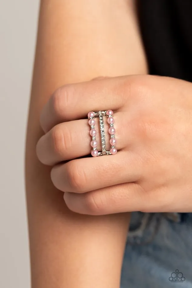 Rings Paparazzi Ring Really Bubbly Pink Paparazzi Jewelry