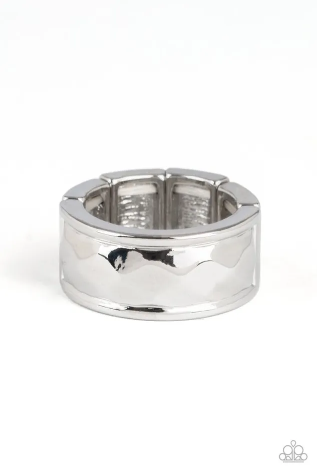 Rings Paparazzi Ring Warm Ups Silver Paparazzi Jewelry Rings Paparazzi Ring Warm Ups Silver Paparazzi Jewelry