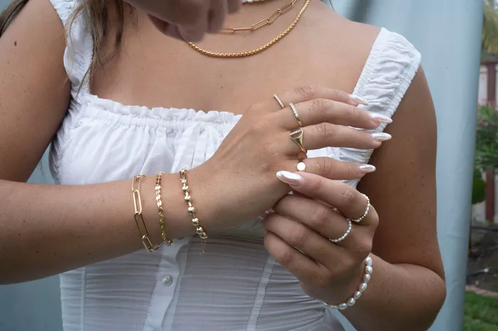 Rings TheRoseGypsy 14k Gold Petite Signet Ring