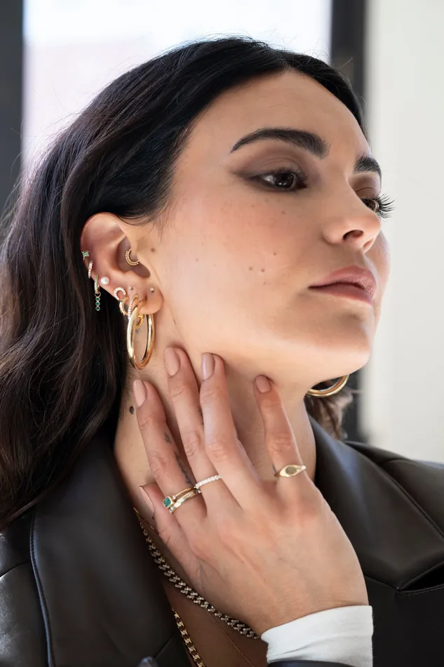 Rings TheRoseGypsy 14k Gold Petite Signet Ring