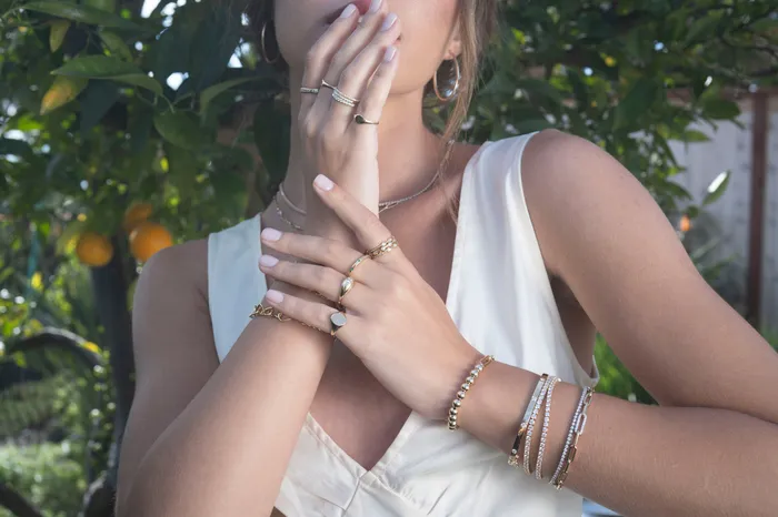 Rings TheRoseGypsy 14k Gold Petite Signet Ring