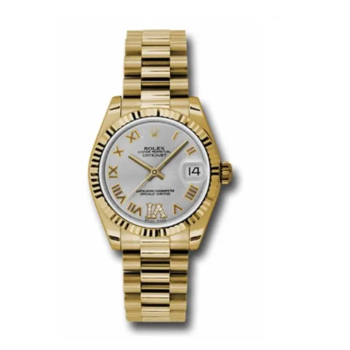 Rolex Bracelets Rolex Datejust 31mm Ref 178278 sdrp Silver Dial 18K Yellow Gold President Bracelet Womens Watch Rolex Bracelets Rolex Datejust 31mm Ref 178278 sdrp Silver Dial 18K Yellow Gold President Bracelet Womens Watch