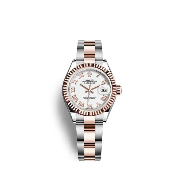 Rolex Bracelets Rolex LadyDatejust 28mm Ref 2791710022 White Roman Dial Two Tone Stainless Steel 18K Rose Gold Oyster Bracelet Womens Watch Rolex Bracelets Rolex LadyDatejust 28mm Ref 2791710022 White Roman Dial Two Tone Stainless Steel 18K Rose Gold Oyster Bracelet Womens Watch