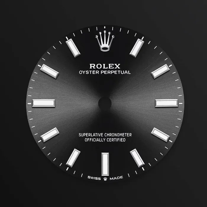 Rolex Bracelets Rolex Oyster Perpetual 31mm Ref 2772000002 Black Stick Dial Stainless Steel Oyster Bracelet Watch