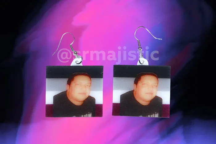 Sam Makes Things Earrings Sal Vulcano Says Gay Rights Pride Flag Handmade Earrings