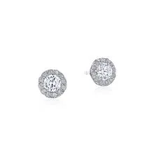 Tacori Earrings Tacori 14K White Gold Brillant Bloom Diamond Earring Mounts 55mm Tacori Earrings Tacori 14K White Gold Brillant Bloom Diamond Earring Mounts 55mm