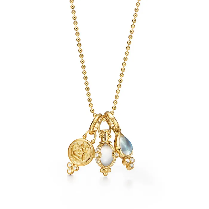 Temple St Clair Necklaces Temple St Clair Signature Charm Necklace